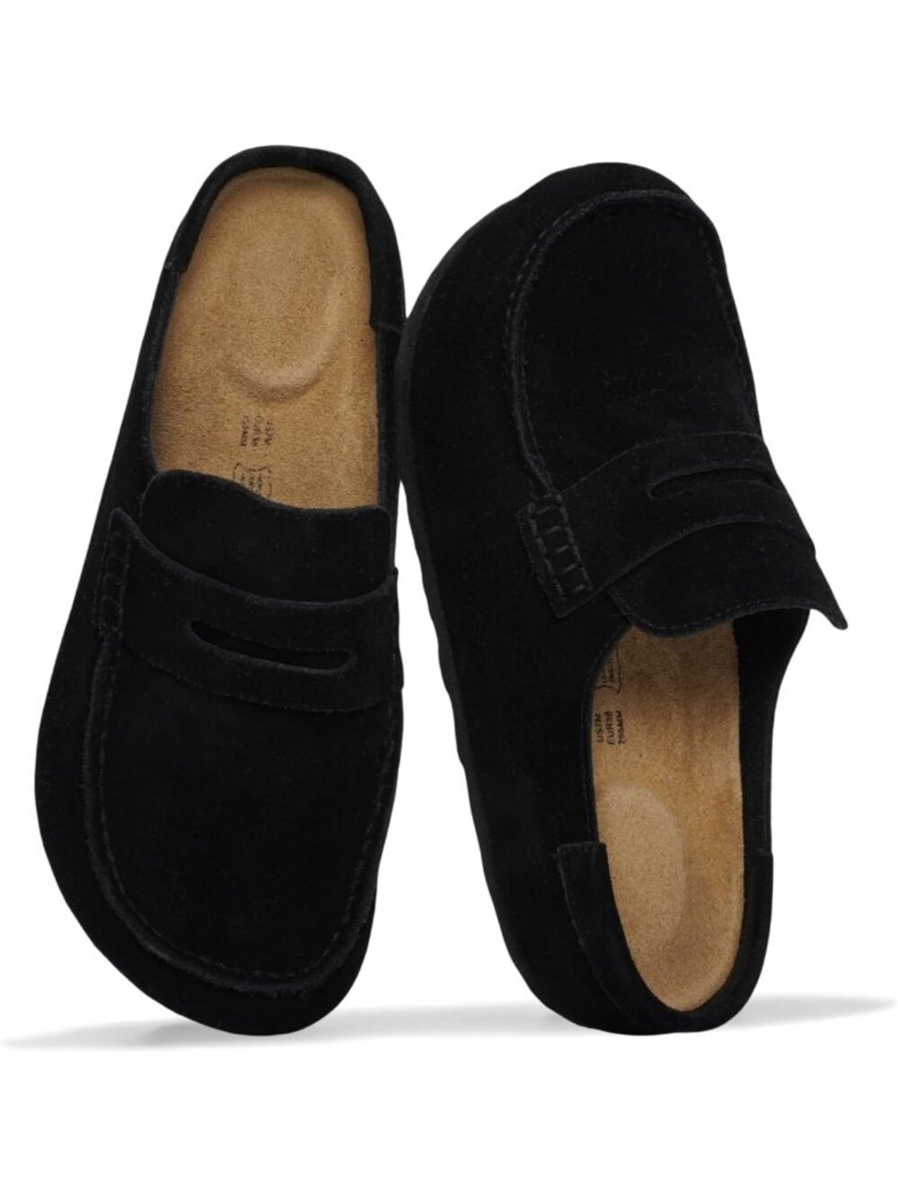 Genuine Leather Moccasin Clogs for Women - Stylish Fall Footwear, Cozy Comfort